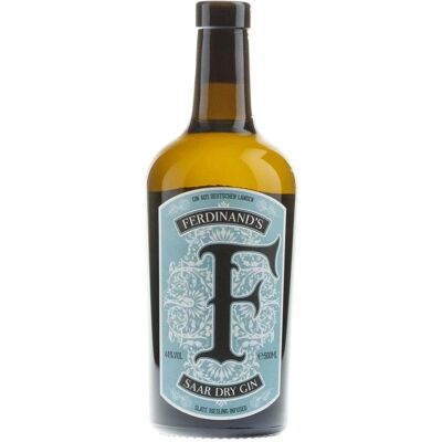 Ferdinand Saar Dry Gin - Riesling-Gin - 44% vol. - 0,5 Liter Ferdinand Saar Dry Gin - Riesling-Gin - 44% vol. - 0,5 Liter