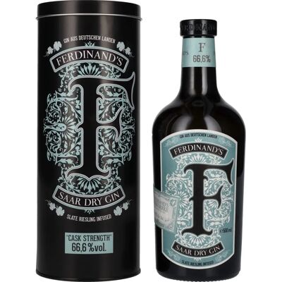 Ferdinand's Saar Dry Cask Strength Gin - Premium Saar Spirit Ferdinand's Saar Dry Cask Strength Gin - Premium Saar Spirit