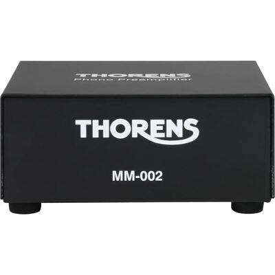 Thorens MM-002 Zwart - Phono Voorversterker Thorens MM-002 Zwart - Phono Voorversterker