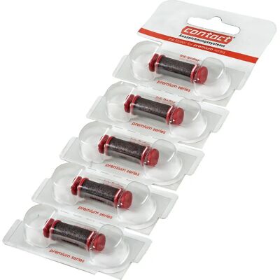 Cinta de tinta Kaiserkraft para etiquetadora - Juego de 5 colores Cinta de tinta Kaiserkraft para etiquetadora - Juego de 5 colores