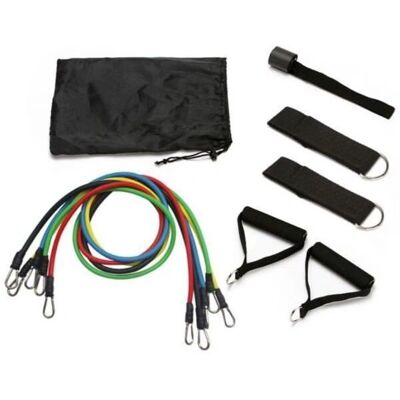Set de bandas de resistencia Pricenet 11 piezas - Entrenamiento completo Set de bandas de resistencia Pricenet 11 piezas - Entrenamiento completo
