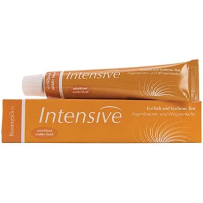 Biosmetics Intensive Eyelash & Eyebrow Tint - Middle Blonde - Eyelash and Eyebrow Tint Biosmetics Intensive Eyelash & Eyebrow Tint - Middle Blonde - Eyelash and Eyebrow Tint