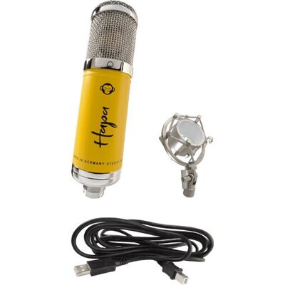Monkey Banana Hapa Yellow - Microphone pour sessions d'enregistrement - Publicité Monkey Banana Hapa Yellow - Microphone pour sessions d'enregistrement - Publicité