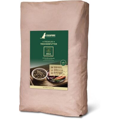 Escapure Hunde Trockenfutter - 12kg Premium Erwachsener Hirsch, Karma, VE7400120 Escapure Hunde Trockenfutter - 12kg Premium Erwachsener Hirsch, Karma, VE7400120
