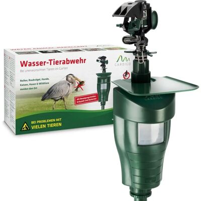 Gardigo Water PIR Repelente de animais - Jato de água - 60m² - Sensor PIR Gardigo Water PIR Repelente de animais - Jato de água - 60m² - Sensor PIR