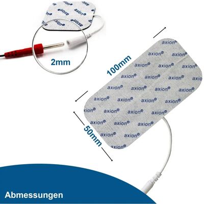 Set di Elettrodi Axion 16 per TENS/EMS - Sollievo dal Dolore & Allenamento Muscolare Set di Elettrodi Axion 16 per TENS/EMS - Sollievo dal Dolore & Allenamento Muscolare