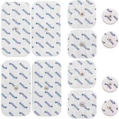 Elettrodi Axion - 12 pezzi, Compatibili con TENS/EMS Elettrodi Axion - 12 pezzi, Compatibili con TENS/EMS