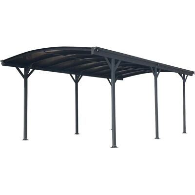 Westmann Rundbogen Carport - Aluminium, Wetterfest, 300x576cm Westmann Rundbogen Carport - Aluminium, Wetterfest, 300x576cm
