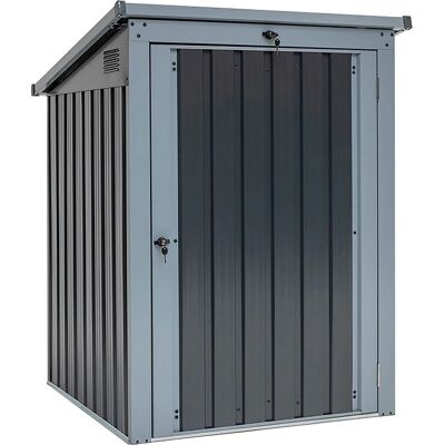 WESTMANN ISBS-T1D Stahl Aufbewahrungsbox - Anthrazit - 240L Mülltonnenbox WESTMANN ISBS-T1D Stahl Aufbewahrungsbox - Anthrazit - 240L Mülltonnenbox