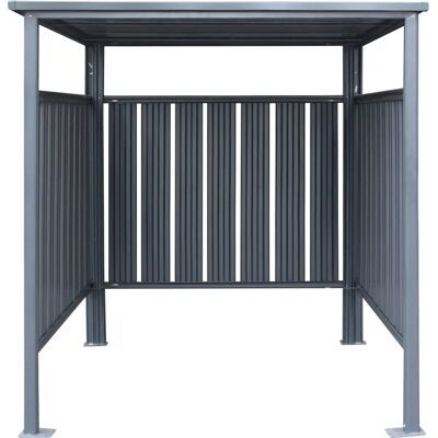 Westmann Stahl Fahrrad- und Geräteschutz - 180x210cm, Anthrazit - Wetterfest Westmann Stahl Fahrrad- und Geräteschutz - 180x210cm, Anthrazit - Wetterfest