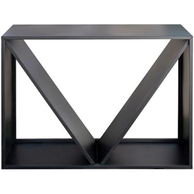 Westmann Kaminholzregal - 35cm x 80cm x 115cm - Schwarz Westmann Kaminholzregal - 35cm x 80cm x 115cm - Schwarz