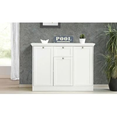 Sconto Forno Weiß 120x90cm Kommode - Landhausstil Sconto Forno Weiß 120x90cm Kommode - Landhausstil