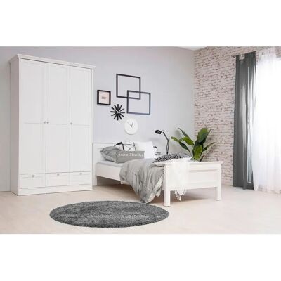 Sconto Weiß Landwood Bettgestell - Schlafzimmermöbel Sconto Weiß Landwood Bettgestell - Schlafzimmermöbel