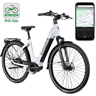 Tretwerk Amber Nexus - Stadt 8-Gang E-Bike Tretwerk Amber Nexus - Stadt 8-Gang E-Bike