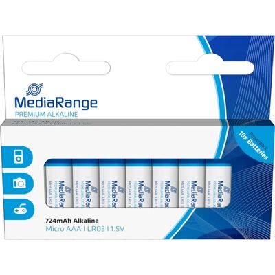 MediaRange MRBAT102 alkalische AAA-Batterie - Akku MediaRange MRBAT102 alkalische AAA-Batterie - Akku