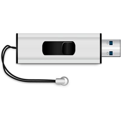 MediaRange MR914 Chiavetta USB - 8GB, Nero & Argento, USB 3.2 Gen 1 MediaRange MR914 Chiavetta USB - 8GB, Nero & Argento, USB 3.2 Gen 1