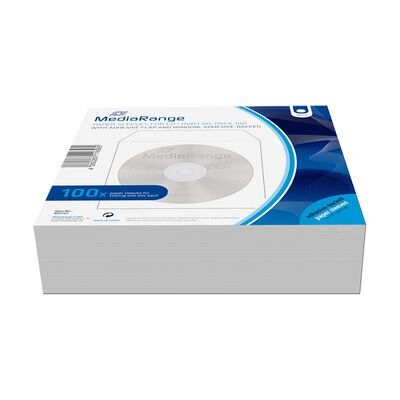 MediaRange Weiß 1 Disc Hülle - Optische Scheibe MediaRange Weiß 1 Disc Hülle - Optische Scheibe