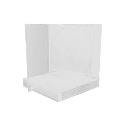 MediaRange Modèle BOX23-T Boîtier Disque Optique - Rangement Transparent 2 Disques MediaRange Modèle BOX23-T Boîtier Disque Optique - Rangement Transparent 2 Disques