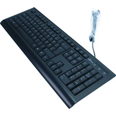 Clavier MediaRange MROS101 - QWERTZ - Noir - Publicité Clavier MediaRange MROS101 - QWERTZ - Noir - Publicité
