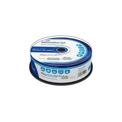 MediaRange MR515 Disco Blu-ray 25 GB - Confezione da 25 MediaRange MR515 Disco Blu-ray 25 GB - Confezione da 25