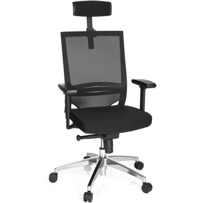 hjh OFFICE Porto Max High Krzesło biurowe - Ergonomiczne, Regulowane, Czarny hjh OFFICE Porto Max High Krzesło biurowe - Ergonomiczne, Regulowane, Czarny