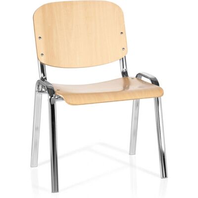 HJH OFFICE XT 600 Konferenzstuhl - Ergonomisch, Stapelbar, Braun HJH OFFICE XT 600 Konferenzstuhl - Ergonomisch, Stapelbar, Braun