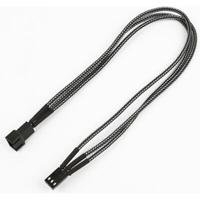 Câble d'alimentation Nanoxia NX3PV3E - Y en Y PWM 30cm - Publicité Câble d'alimentation Nanoxia NX3PV3E - Y en Y PWM 30cm - Publicité