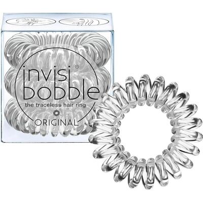 Cintas para el cabello Invisibobble Cristal Transparente - 3 Unidades Cintas para el cabello Invisibobble Cristal Transparente - 3 Unidades