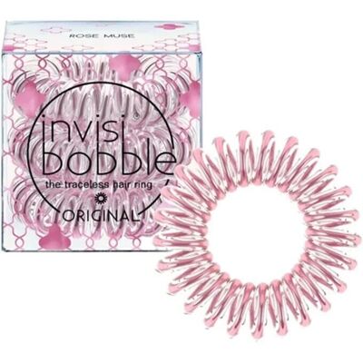 Invisibobble Rose Muse Anneau pour cheveux - Accessoire - Publicité Invisibobble Rose Muse Anneau pour cheveux - Accessoire - Publicité
