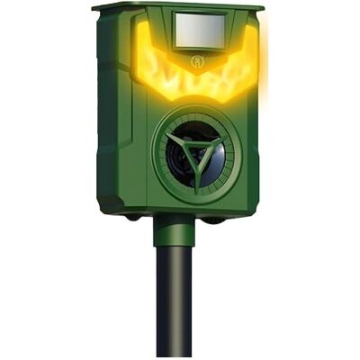 Isotronic Odstrašovač zvířat - Ultrazvuk a světlo - Solární Isotronic Odstrašovač zvířat - Ultrazvuk a světlo - Solární