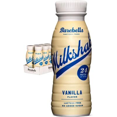 Barebells Vanilla Protein Milkshake - 8x330ml Barebells Vanilla Protein Milkshake - 8x330ml