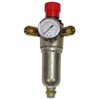 Aerotec 9051091 Pressure Regulator - Compact Fixed Mounting - Pressure Reading - 20 Micron Filter Aerotec 9051091 Pressure Regulator - Compact Fixed Mounting - Pressure Reading - 20 Micron Filter