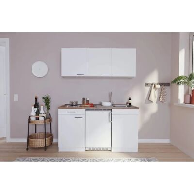 Respekta Gand Küchenzeile - 150cm Weiß - Komplettküchen-Set Respekta Gand Küchenzeile - 150cm Weiß - Komplettküchen-Set