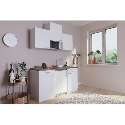 Set Cucina Respekta - 150cm Bianco Elettrodomestici Moderni Set Cucina Respekta - 150cm Bianco Elettrodomestici Moderni