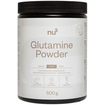 Nu3 Polvere di Glutammina Vegana - Integratore Alimentare Nu3 Polvere di Glutammina Vegana - Integratore Alimentare