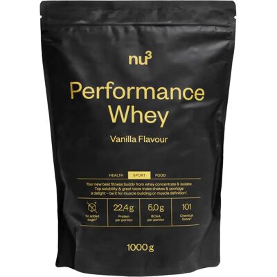 nu3 Proteine del Siero Vaniglia 1000 g - Polvere Proteica nu3 Proteine del Siero Vaniglia 1000 g - Polvere Proteica