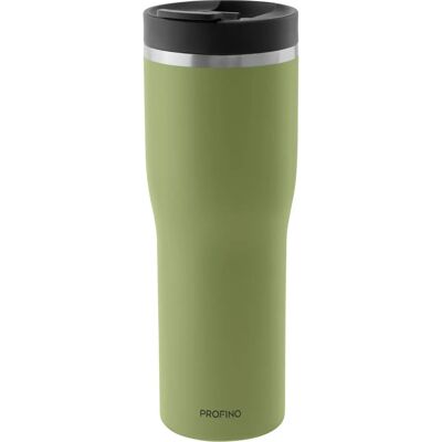 Profino Thermo-To-Go Mugg - rostfritt stål, grön, 0,5L - Thermo To-Go Mugg Profino Thermo-To-Go Mugg - rostfritt stål, grön, 0,5L - Thermo To-Go Mugg