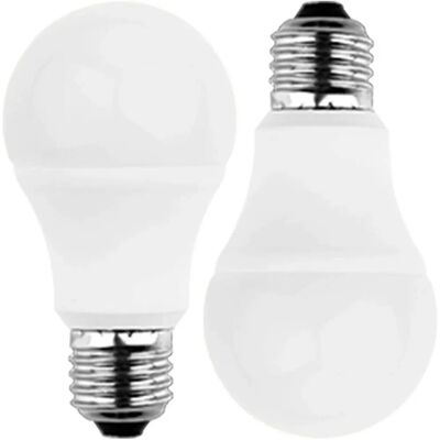 HWH Bombilla LED 8W Blanco Cálido Pack Doble - Luz LED HWH Bombilla LED 8W Blanco Cálido Pack Doble - Luz LED