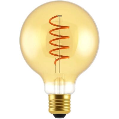 Bombilla LED vintage globo de 95 mm 5 W extra cálido blanco - Bombilla LED vintage de globo Bombilla LED vintage globo de 95 mm 5 W extra cálido blanco - Bombilla LED vintage de globo