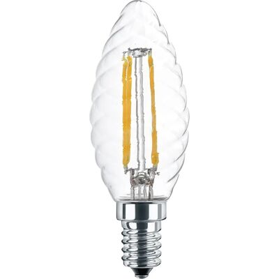 BLULAXA - 49086 - E14 4,5W - 470 lm WW - lámpara LED de filamento BLULAXA - 49086 - E14 4,5W - 470 lm WW - lámpara LED de filamento