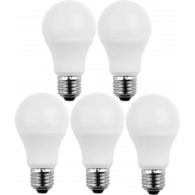 Blulaxa 49233 - 5x bombillas LED E27 8W 810lm Blanco cálido Blulaxa 49233 - 5x bombillas LED E27 8W 810lm Blanco cálido