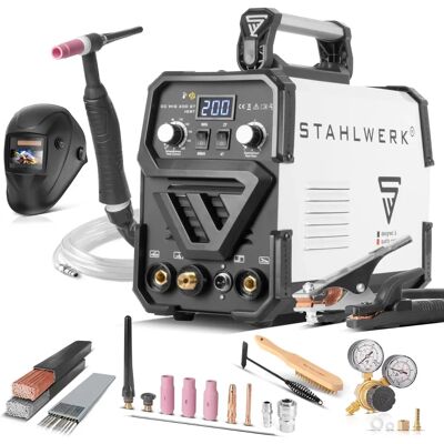 STAHLWERK DC TIG 200 ST IGBT - Saldatrice Potente STAHLWERK DC TIG 200 ST IGBT - Saldatrice Potente