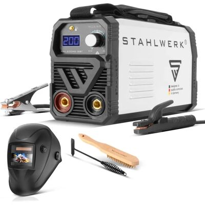 STAHLWERK - arc 200 md igbt attrezzatura completa - saldatrice STAHLWERK - arc 200 md igbt attrezzatura completa - saldatrice