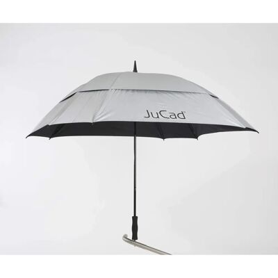 JuCad Silber 68" Golf Regenschirm - Leicht & UV-Schutz JuCad Silber 68" Golf Regenschirm - Leicht & UV-Schutz
