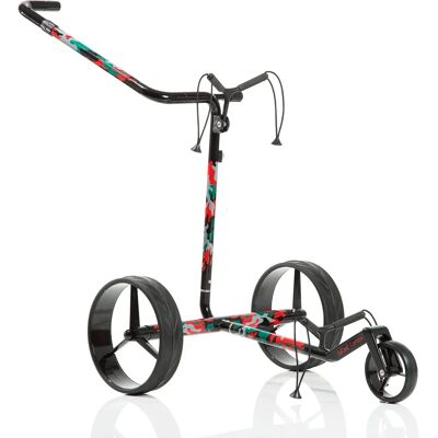 JuCad Carbon Travel 2.0 Camouflage - Chariot électrique de golf - Publicité JuCad Carbon Travel 2.0 Camouflage - Chariot électrique de golf - Publicité
