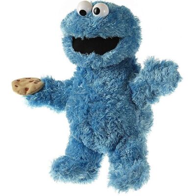 Living Puppets Sesamstraße Krümelmonster Plüschtier - 33-37 cm Living Puppets Sesamstraße Krümelmonster Plüschtier - 33-37 cm