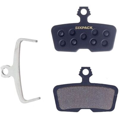 Pastiglie freno organiche SIXPACK RACING per Avid Code R 2011+ - Pastiglie freno Pastiglie freno organiche SIXPACK RACING per Avid Code R 2011+ - Pastiglie freno