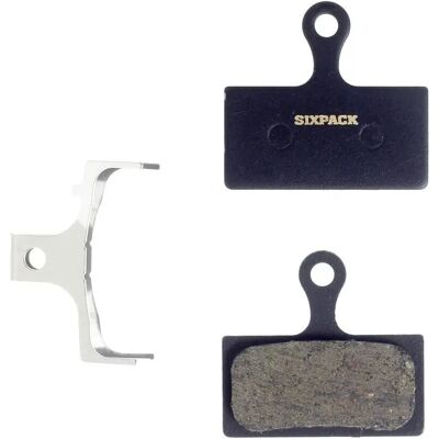 Sixpack Organische Bremsbeläge - Kompatibel mit Shimano XTR, XT, SLX Sixpack Organische Bremsbeläge - Kompatibel mit Shimano XTR, XT, SLX