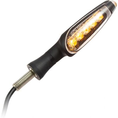 Clignotant LED KOSO Unlimited - Noir mat - Universel - 24x112.8mm - Technologie LED - Publicité Clignotant LED KOSO Unlimited - Noir mat - Universel - 24x112.8mm - Technologie LED - Publicité