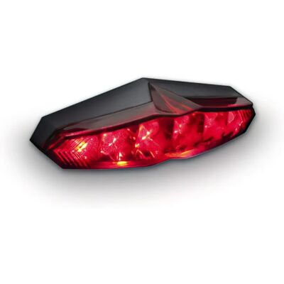 Luz trasera LED Koso Infinity - Luz LED para motos con iluminación de matrícula Luz trasera LED Koso Infinity - Luz LED para motos con iluminación de matrícula